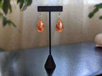 Picasso jasper teardrop earrings