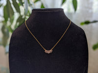 Sunburst necklace