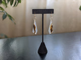 Montana agate earrings