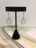 Ornate teardrop earrings